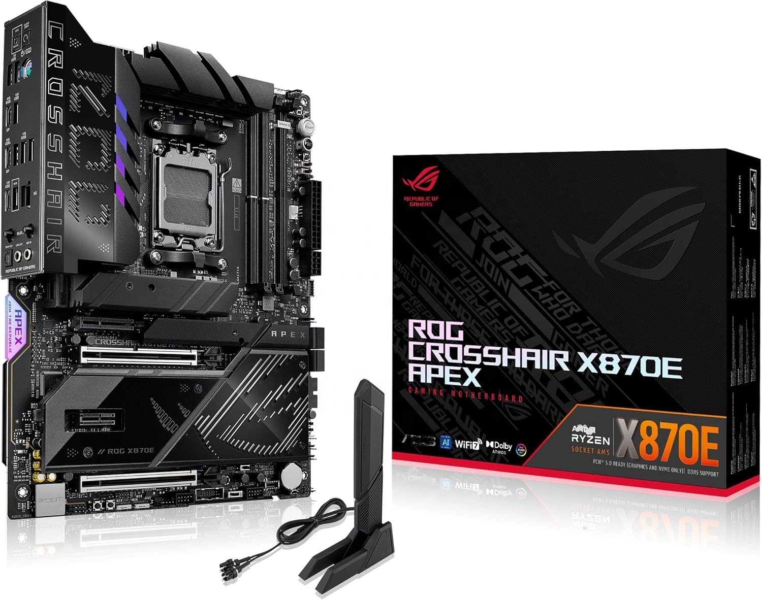 Rog Crosshair X870e Apex X870e - X870E Atx Motherboard incelemesi ve fiyatı